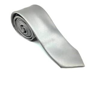 Elegancki Krawat Szary