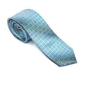 Krawaty Elegancki Krawat Niebieski Cieniowany