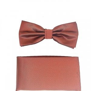 Mucha z Poszetką Miedziana