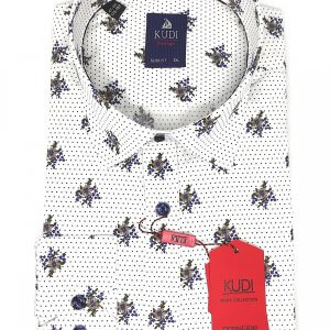 Koszula Biała Kwiaty