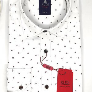 Koszula Biała Wzór