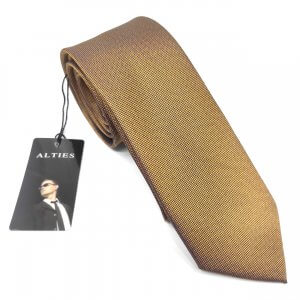 Elegancki Krawat Złoty