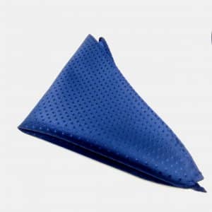 Poszetka Granatowa Kwadraciki