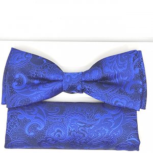 Mucha z Poszetką Wzór Turecki