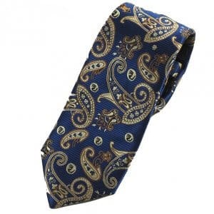 Krawaty Elegancki Krawat Beżowy Wzór