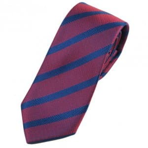 Krawaty Elegancki Krawat Granatowe Pasy