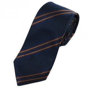Krawaty Elegancki Krawat Brązowe Pasy