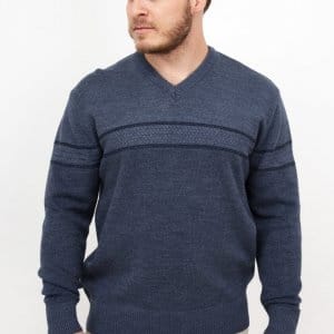 Sweter Serek Jeansowy