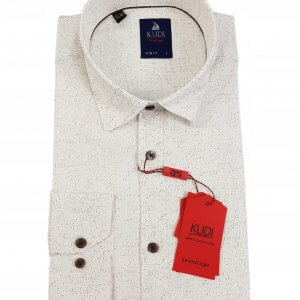 Koszula Kudi Brązowy Wzór