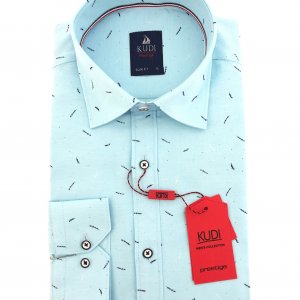 Koszula Turkusowa Wzorek