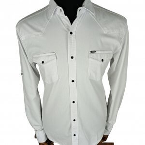 Koszula Jeansowa Biała