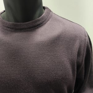 Swetry Sweter Wełniany Jasny Fiolet