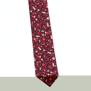 Krawaty Świąteczny Krawat Cukierki