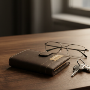 Męski Portfel Skórzany
